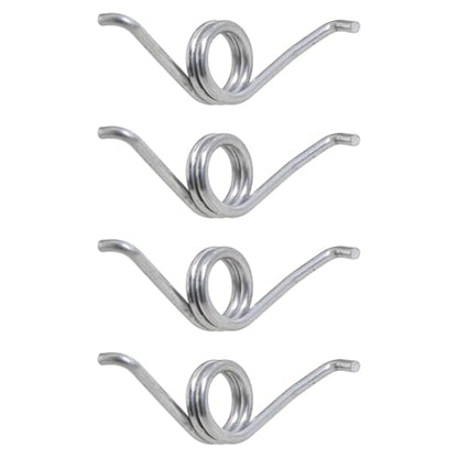 heyous 4PCS Stainless Steel Spinning Spring Fishing Reel Repair Part Fishing Accessories for Precise Tension and Torque Control - color: Silver