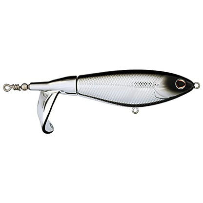 Berkley Choppo Saltwater Fishing Hard Bait - color: Black Chrome, size: 105mm - 3/4 oz