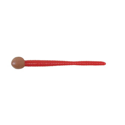 Berkley PowerBait Floating Mice Tails Fishing Soft Bait (1) - color: Natural/Fluorescent Red, size: 3"