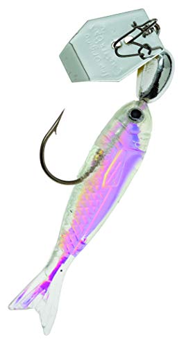 Z-MAN ChatterBait Flashback Mini - style: Silver/Natural, 1/8 Oz.