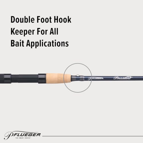 Pflueger President XT Spinning Rod - size: 7'6" - Medium - 2pc