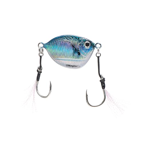 Imposter Jig, Bonita Pattern, Slow Pitch Fishing Lure, Inshore and Offshore - size: 300 Gram