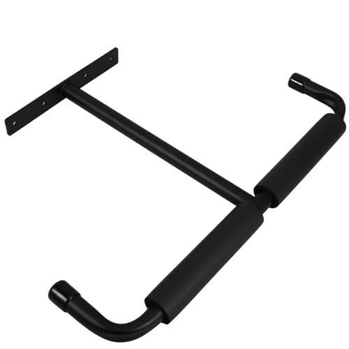 SOLUSTRE Garage Ceiling Storage Rack T-shaped Ceiling Hanging Rack Double Sided Hooks for Fishing Rods Bicycles Tools