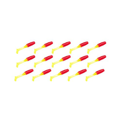 Strike King Mr. Crappie Slabalicious - color: Red Chartreuse Sparkle, size: 2 inch