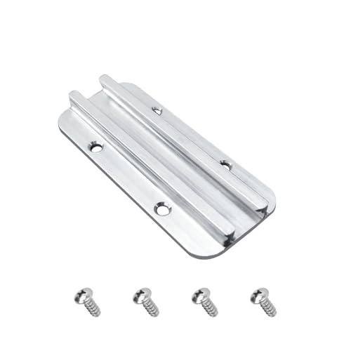 Aluminum Kayak Track, Kayak Rail for Fishing Rod Holder, Kayak Rail Track for Paddle Holders, Kayak Gear Track Accessories for Cup Holder, Kayak Accessories Mount Track - size: 4 Inch