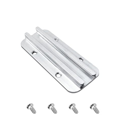 Aluminum Kayak Track, Kayak Rail for Fishing Rod Holder, Kayak Rail Track for Paddle Holders, Kayak Gear Track Accessories for Cup Holder, Kayak Accessories Mount Track - size: 4 Inch