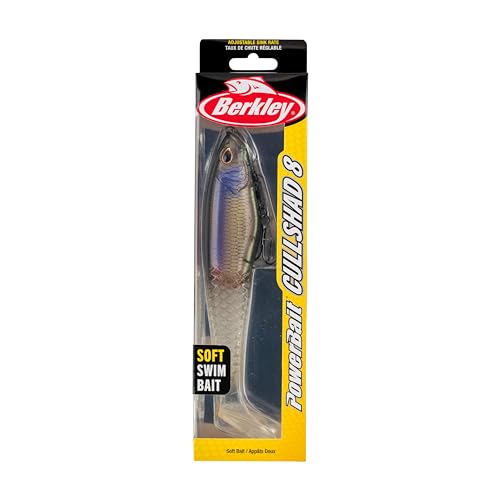 Berkley PowerBait CullShad Fishing Soft Bait - color: Ghost Morning Dawn, size: 8 in (2.75 oz)
