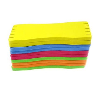 Honbay 10PCS Fishing Line Foam Board, Fishing Line Foam Spool, Fishing Winding Board for Fishing Leader Line, Snelled Hooks & Rigs