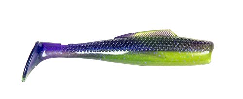 Z Man MinnowZ Soft Plastic Paddle Tail Swimbait - style: Purple Death