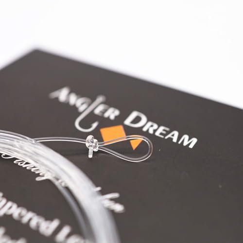 3 Pack Fluorocarbon Fly Leader 9FT 0x/1x/2x/3x/4x/5x/6x/7x Fluorocarbon Tapered Fly Fishing Leader. - size: 0x