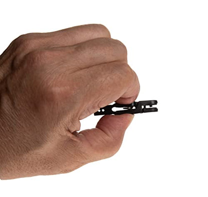 10 Pcs Heavy Tension Snap Release Clips for Weight Planer Board, Downriggers Outrigger Release Clips for Offshore Fishing - color: Black