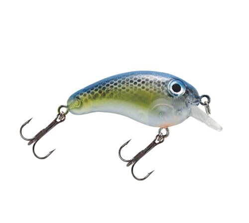 Crappie Magic Crankbait (2 Inch Crappie Lure) Made in the USA - color: Blue Back Shad