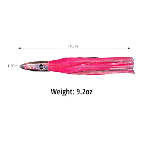 High Speed Wahoo Lures - Wahoo Clippers - color: Green, size: Un-Rigged