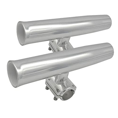 2Pcs Aluminum clamp on Fishing Rod Holder for Rails 1-1/2" to 1-3/4"