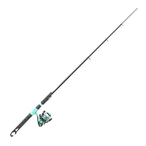 Zebco Rambler Fishing Reel and Rod Combo, Durable Fiberglass Rod with Built-in Carabiner, Patented No-Tangle Reel, Pre-Spooled with 8-Pound Zebco Fishing Line - style: Spinning Reel - Telescopic Rod