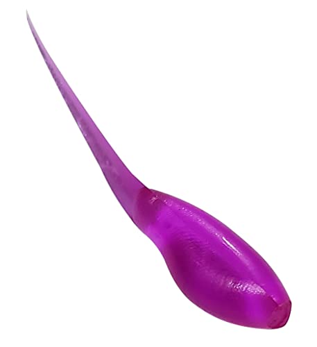 Small Fry 40 Pack (1.75 Inch) Crappie, Panfish, Bass and More - color: Purple