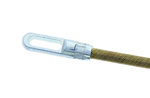 Ideal Electrical 31-148 Fish Tape Leader - Steel Pulling Tape Leader for AWG Bare Wires,Gold