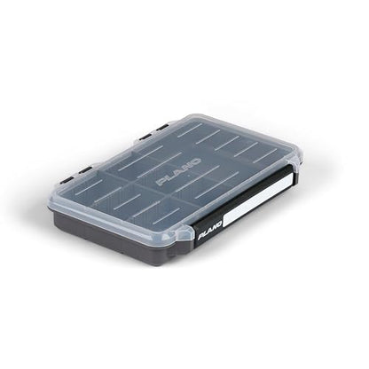 Plano StowAway 3600 50/50 Split Stow Tackle Box with Corrosion-Preventive Rustricor, Single Latch Design, Transparent DuraView Lid, Stackable Storage for Fishing Bait, Lures and Gear - size: 3600 50/50 Split, style: New Model