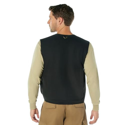 Rothco Uncle Milty Travel Vest - Outdoor Fishing Camping 17 Cargo Pocket Jacket - color: Black, size: X-Large