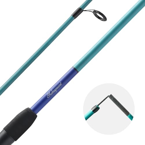 Shakespeare Catch More Fish Spinning Reel and Fishing Rod Combo with Kit - color: Lake/Pond, style: 2024 Model