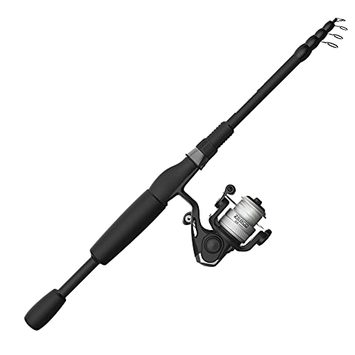 Zebco 33 Spinning Reel and Telescopic Fishing Rod Combo - style: 5 Foot - Micro Spinning