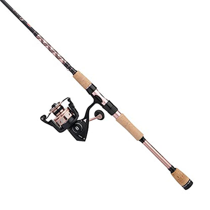 Penn Passion II Spinning Reel and Fishing Rod Combo - size: 2500 Size Reel - 7' - Medium Light - 1pc