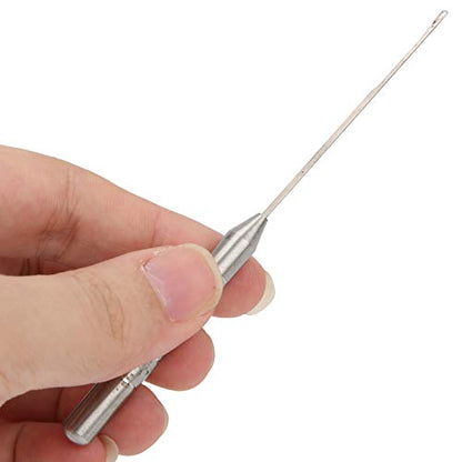 2 Set Fishing Rigging Combo, Stainless Steel Baiting Rig Tool Kit with Hook Needle Stringer Needle Drill, for Fishing Enthusiasts