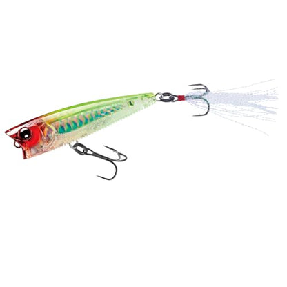 Yo-Zuri 3DB Popper, Floating, 3 Inch, 75mm, Gizzard Shad - color: Prism Crown