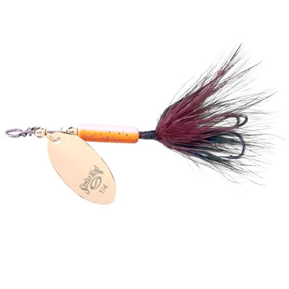 Strike King Bitsy Spinner Wire Bait - color: 563 - Rootbeer, size: 1/4 oz