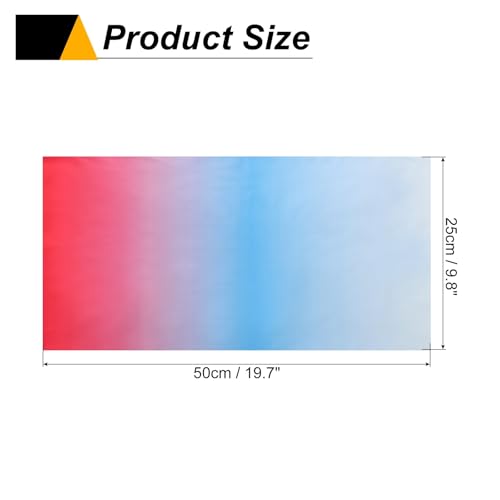 HARFINGTON Summer Cooling Neck Gaiter Sun Protection Face Mask Fishing Necks Gaiter Unisex for Cycling Outdoor Sports - color: Gradient Red-blue