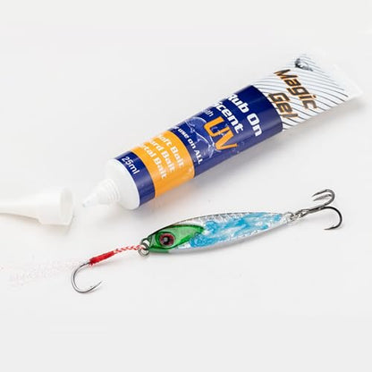 Antarctic Shrimp/Fishy Smell Attractant Gel 25ml 0.84oz Long Lasting Gel Wild Fishing Attractant Long Lasting High Efficiency Fish Oil Easy Use Fishing - color: Fishy smell