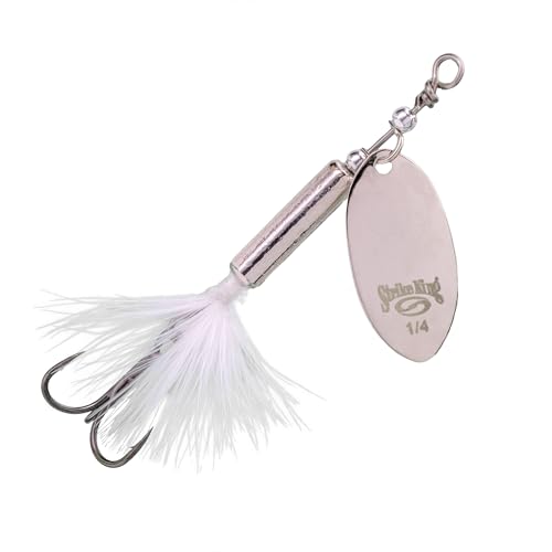 Strike King Bitsy Spinner Wire Bait - color: 475 - Carolina Chrome, size: 1/4 oz