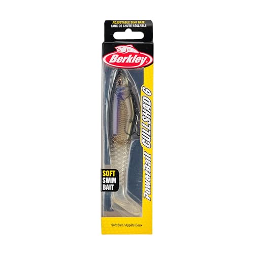 Berkley PowerBait CullShad Fishing Soft Bait - color: Ghost Morning Dawn, size: 6 in (1.2 oz)