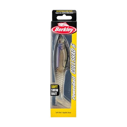 Berkley PowerBait CullShad Fishing Soft Bait - color: Ghost Morning Dawn, size: 6 in (1.2 oz)