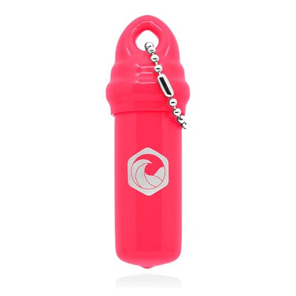 Seahive Floating Keychain (1 pack) with Waterproof Safety Container Boat Key Float - Pontoon, Fishing Accessories key holder - color: Pink