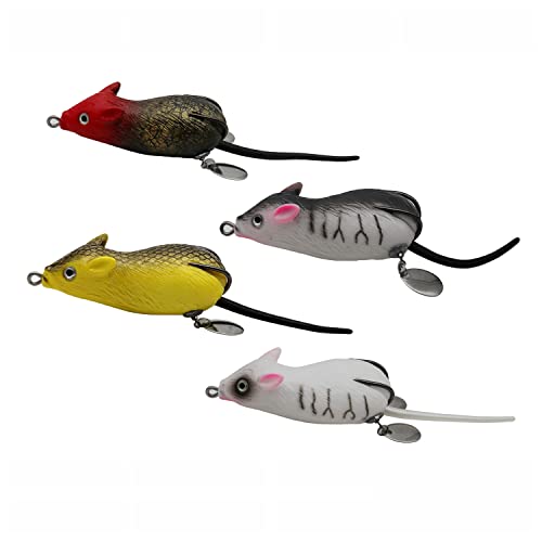 Topwater Fishing Lure Bass Fishing Frog Fishing Hollow Body Frog Bass Pike Snakehead Lure Bait - color: 6.8cm/19g