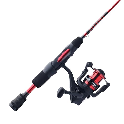 Ugly Stik Carbon Ice Spinning Rod and Reel Combo - size: 10 Size Reel - 36" - Medium Heavy - 1pc