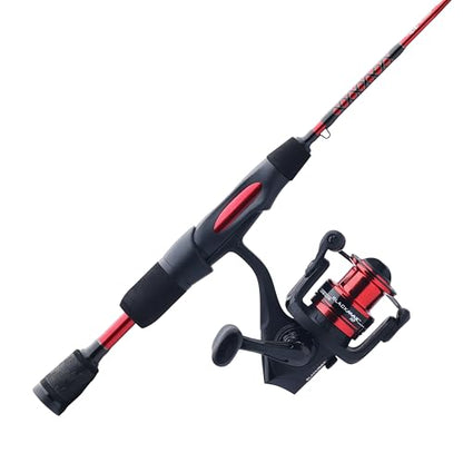 Ugly Stik Carbon Ice Spinning Rod and Reel Combo - size: 10 Size Reel - 36" - Medium Heavy - 1pc