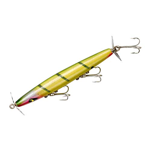 Smithwick Lures Devil's Horse Propeller Topwater Fishing Lure - Mimics Fleeing Shad - color: Perch, size: 4.5-Inch, 3/8-Ounce