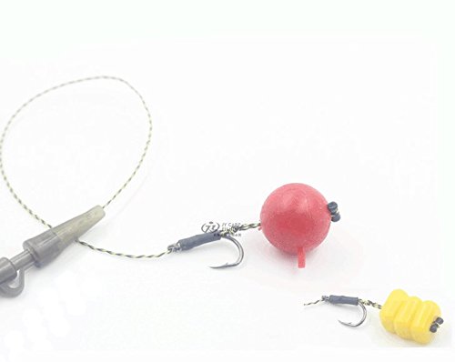 752/1000 Pcs Carp Fishing Hair Rig Extender Boilie Bait Stops Boilie Stopper Carp Fishing Tackle - color: Multicolor(752pcs)
