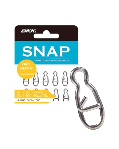 BKK LONEDIABLO BUCKTAIL Single Lure Hook | 5X | Saltwater Ultra-Antirust Coating | Hand Ground Point | Popping Trolling Stickbaits - color: Multi, size: #3 (8 Pack)