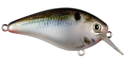 Strike King KVD 1.5 Hard Knock Fishing Lure, 3/8 oz, 3D Lifelike Eyes - color: Natural Shad, size: 3/8oz
