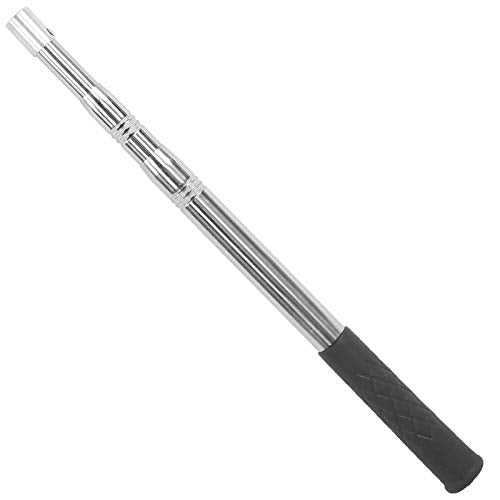 Fishing Landing Net, 3-Section Telescoping Stainless Steel Handle Multi-Use Net for Freshwater Saltwater Ice Fishing Anglers