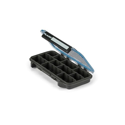 Plano StowAway 3500 Waterproof Stow Tackle Box, IPX7 Waterproof Rating, with Rustricor, Single Latch Design, Transparent DuraView Lid, Stackable Storage for Fishing Bait, Lures and Gear - size: 3500, style: Regular - New Model