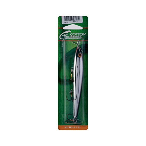 Cotton Cordell Boy Howdy Topwater Fishing Lure - color: Chrome/Black Back, style: Dual Propeller