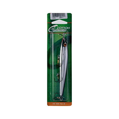 Cotton Cordell Boy Howdy Topwater Fishing Lure - color: Chrome/Black Back, style: Dual Propeller