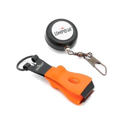 Umpqua Rivergrip PS Zinger Nipper - color: Hot Orange