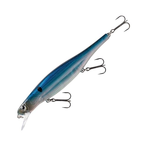 Booyah Flash Point Jerkbait Jr - color: Midnite Shad