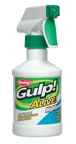 Berkley Gulp! Alive! Fishing Bait Attractant, Crawfish, 8 oz spray bottle