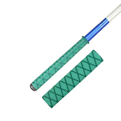 Fishing Rod Handle Grip Pole Wrap X-Tube Heat Shrink Tubing Non-Slip Insulated Abrasion Sleeve-Length:39" Diameter:55/64" (Green) - color: Green, size: Diamter:22mm"(55/64 inch)